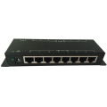 10 / 100M 8 port LAN 8 ports 12v sortie poe injecteur et séparateur